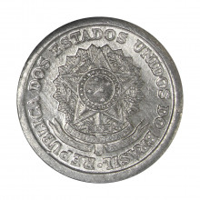 Moeda V-276 1 Cruzeiro 1959 SOB/FC Alumínio Ø23mm 2,4gr.