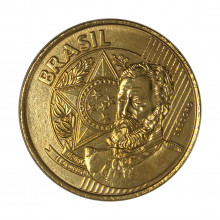 Moeda V-540 25 Centavos 2020 MBC+ Aço R Bronze Ø25mm 7,5gr.