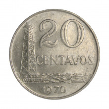 V-305 20 Centavos 1970 