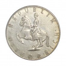 KM#2889 5 Schilling 1960 MBC+ Áustria Europa