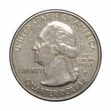 Quarter Dollar 2013 P SOB South Dakota: Mount Rushmore