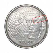 10 Centavos 1995 MBC Cunho Trincado