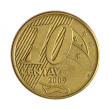 10 Centavos 2009 MBC Batida Fraca "Centavos"