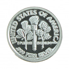 Fantasia 2006  FC USA América Moeda de Dez Centavos de Fantasia Ronald Reagan de 1/10 oz Prata 0.999 Ø18,9mm 3,11gr.