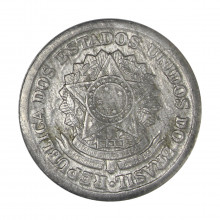 Moeda V-275 1 Cruzeiro 1958  MBC   Alumínio  Ø23mm 2,4gr.*