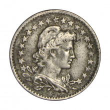 Moeda V-064 50 Réis 1919 MBC Cupro Níquel Ø17mm 3gr.