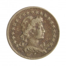 Moeda V-079 100 Réis 1925 BC/MBC Cupro Níquel Ø21mm 5gr.