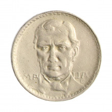 Moeda V-144 200 Réis 1937 MBC Visconde de Mauá C/Sinais de Verniz Cupro Níquel Ø23mm 6gr.