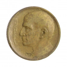 Moeda V-158 1000 Réis 1937 MBC José Anchieta Bronze Alumínio Ø24,5mm 7gr.