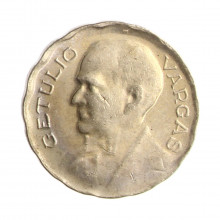 Moeda V-163 100 Réis 1938 FC Cupro Níquel Ø17mm 2,5gr.