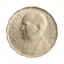 Moeda V-163 100 Réis 1938 MBC/SOB Cupro Níquel Ø17mm 2,5gr.