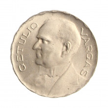 Moeda V-172 400 Réis 1938 SOB/FC Cupro Níquel Ø23mm 5,5gr.