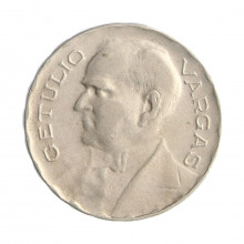 Moeda V-172 400 Réis 1938 MBC+ Cupro Níquel Ø23mm 5,5gr.