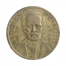 Moeda V-177 2000 Réis 1939 MBC Floriano Peixoto Bronze Alumínio Ø26,5mm 9gr.