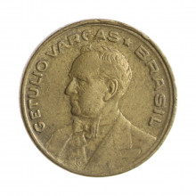 Moeda V-189 20 Centavos 1947 MBC Bronze Alumínio Ø19mm 4gr.