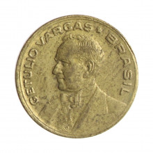 Moeda V-187a 20 Centavos 1945 MBC+ S/Sigla Bronze Alumínio Ø19mm 4gr.