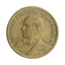 Moeda V-193b 50 Centavos 1944 MBC S/Sigla Bronze Alumínio Ø21mm 5gr.