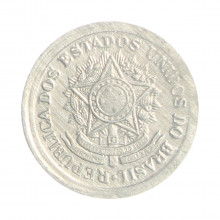Moeda V-257 10 Centavos 1956 SOB Alumínio Ø17mm 1gr.