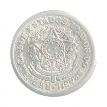 Moeda V-272 50 Centavos 1960 SOB/FC Alumínio Ø21mm 1,7gr.