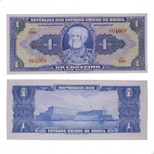 Cédula C-009 1 Cruzeiro 1944 Série 970 MBC/SOB