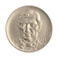 Moeda V-144 200 Réis 1937 MBC/SOB Visconde de Mauá Cupro Níquel Ø23mm 6gr.*