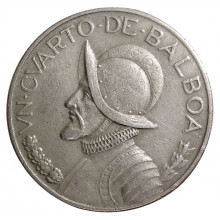 ¼ de Balboa 1996 MBC Panamá América