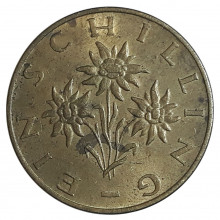 KM#2886 1 Schilling 1978 MBC Áustria Europa