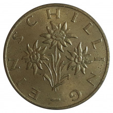 KM#2886 1 Schilling 1978 SOB Áustria Europa