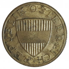 KM#2885 50 Groschen 1991 MBC Áustria Europa