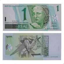 Cédula C-254 1 Real 2003 FE - Antônio Palocci Filho / Henrique C. Meirelles
