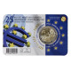 Blister Moeda KM#386 2 Euros 2019  FC Bélgica Europa  25º aniversário do Instituto Monetário Europeu (IME) Bimetálico  Ø