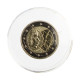 Estojo Moeda KM#2851 2 Euros 2020 FC França Europa Investigação médica PROOF Bimetálico Ø25,75mm 8,5gr.