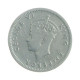Moeda KM#16b 3 Pence 1947 MBC Rodésia do Sul África Cupro-Níquel Ø16mm 1,41gr.