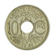 Moeda KM#889.1 10 Centimes 1938 SOB/FC França Europa Prata R Níquel Ø21mm 3gr.