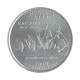 Moeda KM#309 Quarter Dollar Estado Virginia 2000 P FC USA América Cupro-Níquel Ø24,26mm 5,67gr.