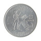 Moeda KM#305 Quarter Dollar Estado Massachusetts 2000 P FC USA América Cupro-Níquel Ø24,26mm 5,67gr.