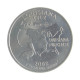 Moeda KM#333 Quarter Dollar Estado Louisiana 2002 D FC USA América Cupro-Níquel Ø24,26mm 5,67gr.