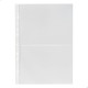 Kit 10 Folhas para Cédulas 32x24 Polipropileno 2 Espaços