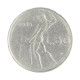 Km#95.1 50 Liras 1956 R MBC  Itália Europa Aço Iox 24.8(mm) 6.25(gr)