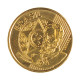 Moeda V-544 25 Centavos 2024 FC  Aço Revestido de Bronze Ø25mm 7,5gr.