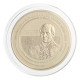 Moeda KM#305 10000 Pesos 2023 FC Colômbia América 200º Aniversário da Batalha Naval Latão Revestido Níquel Ø32mm 21,75gr