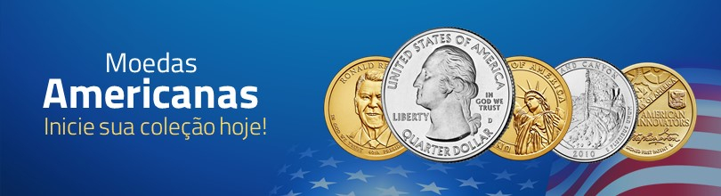 Moedas Americanas: Inicie sua cole&ccedil;&atilde;o hoje.